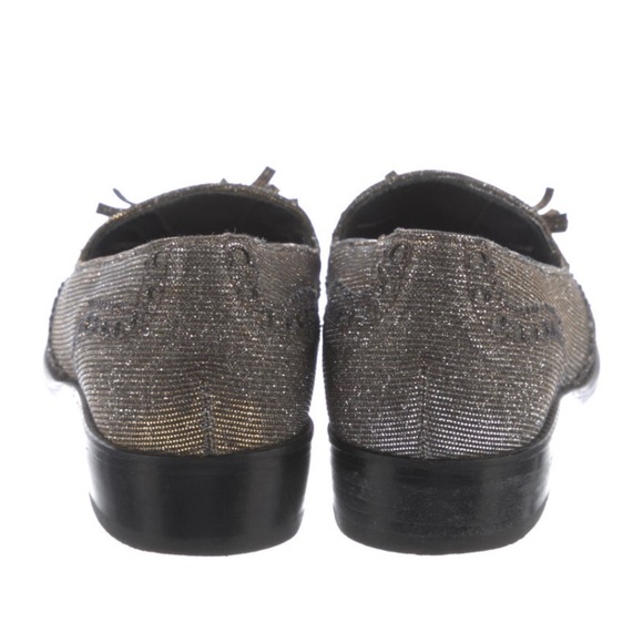 Silver sparkly loafer - Picture 3 of 5